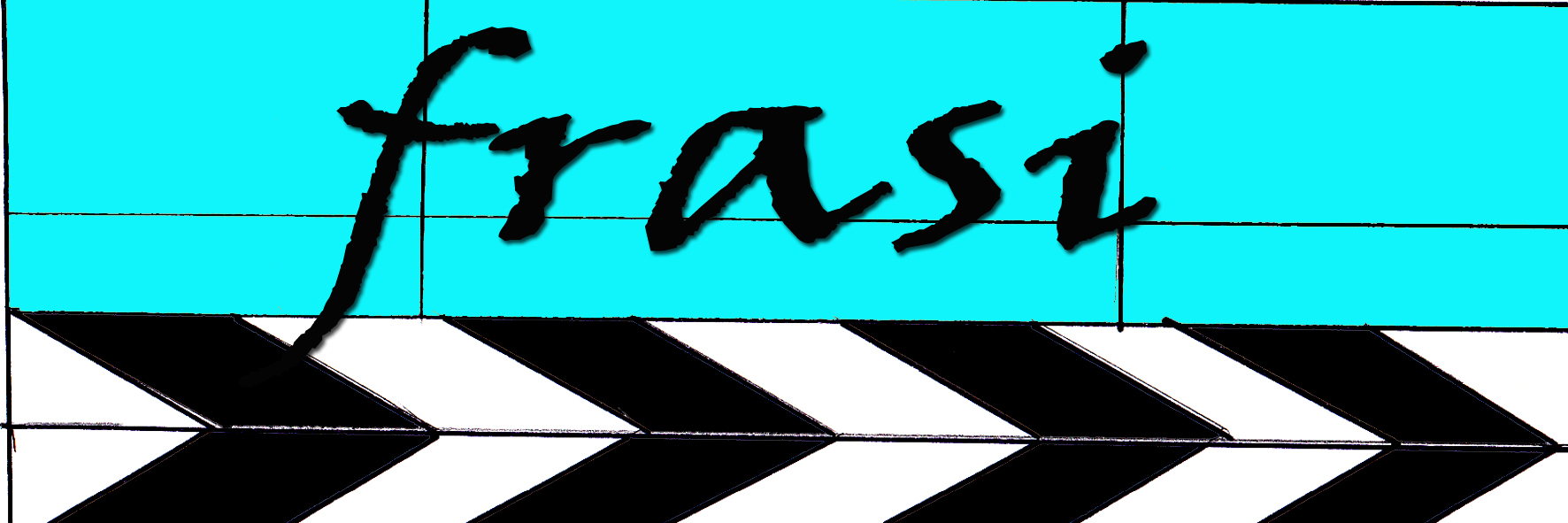 Cornice composta da un ciak su cui è scritto: 'frasi'.